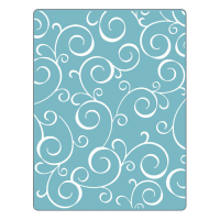 swirl embossing folder